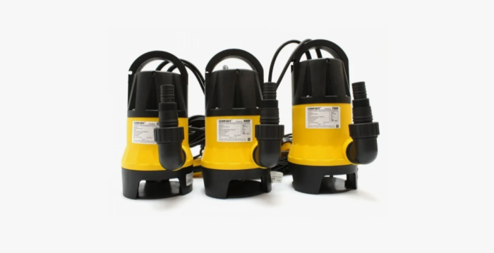 Дренажный насос COMFORT 550 F(4) для грязной воды