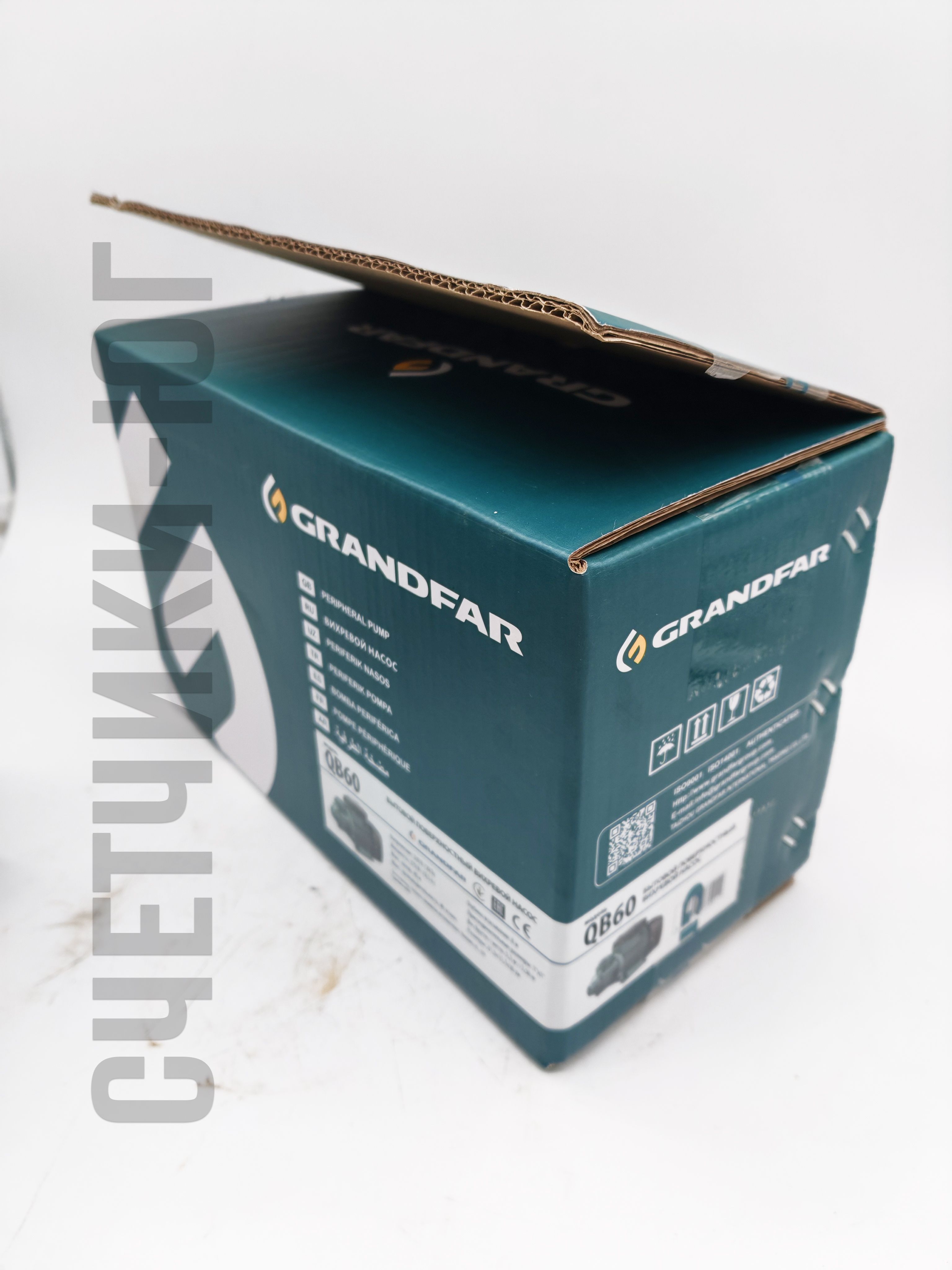 Вихревой насос Grandfar QB 60 - фото 4 Вихревой насос Grandfar QB 60 - фото 4